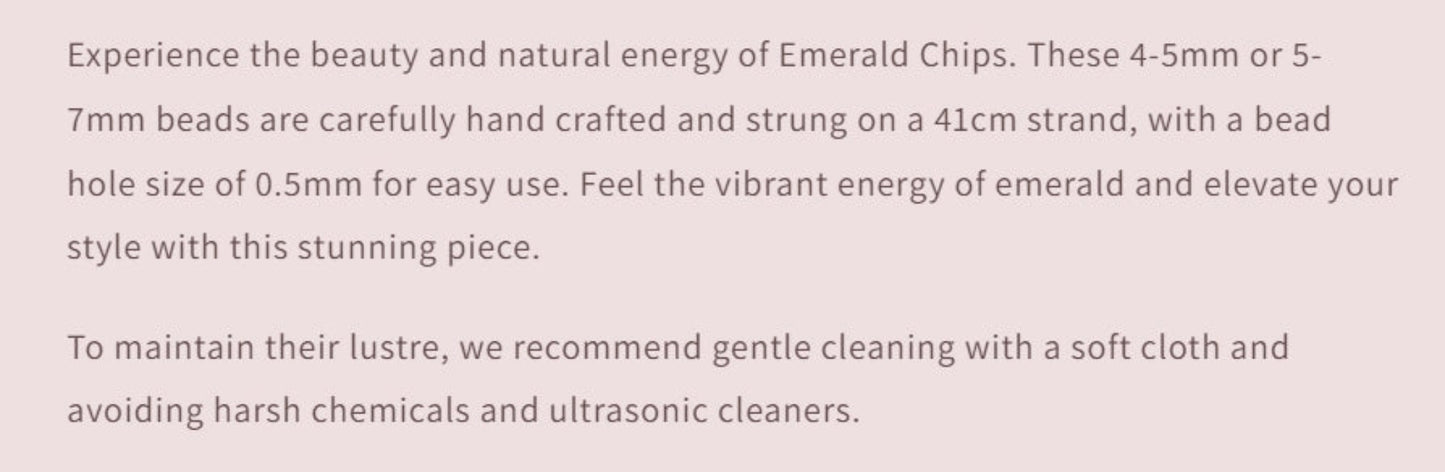 Text describing the product details of the gemstone beads , as seen on the Australian owned and trusted bead supplier, Melbourne Gemstone Beads.