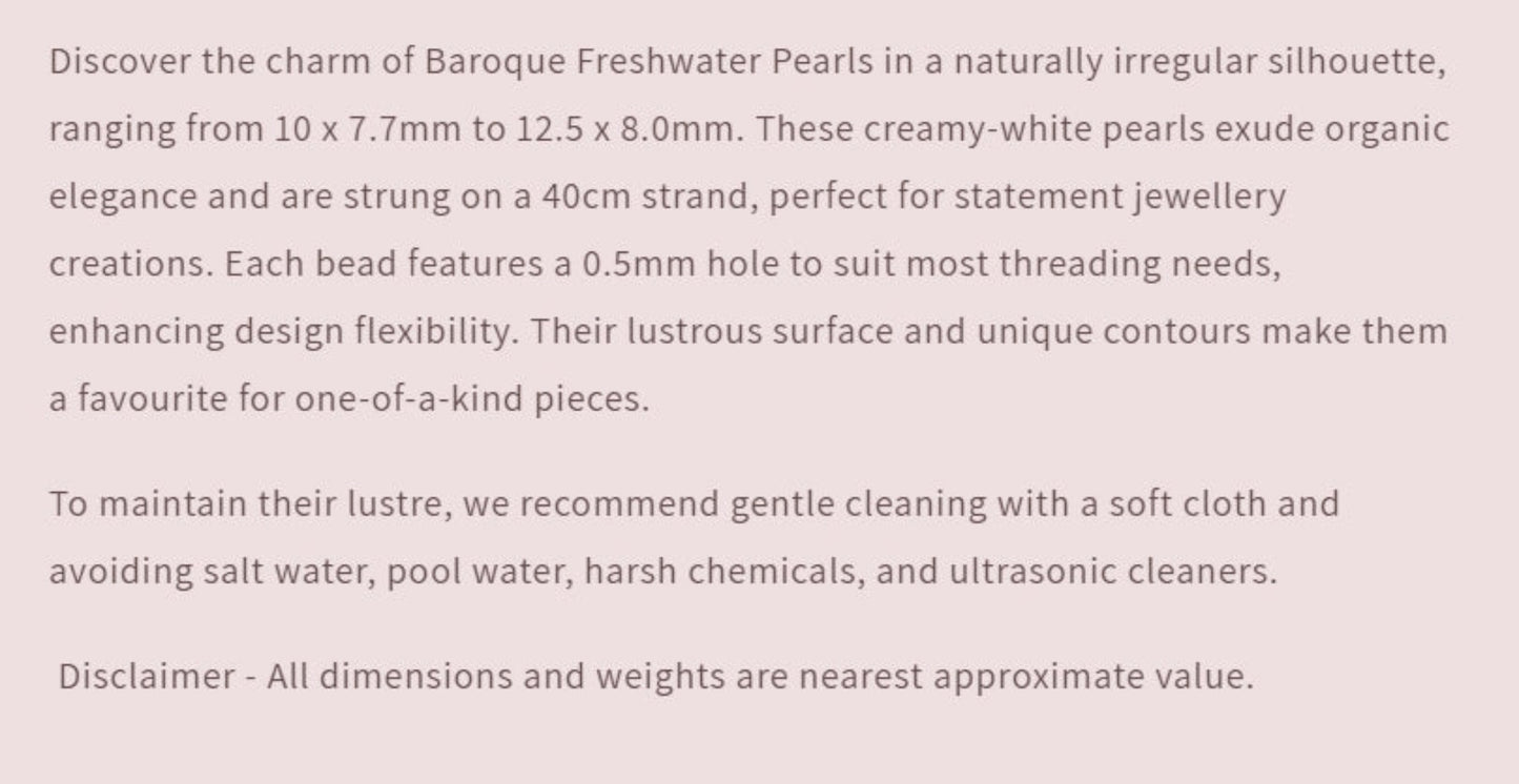 Text describing the product details of the gemstone beads , as seen on the Australian owned Melbourne Gemstone Beads shop.
