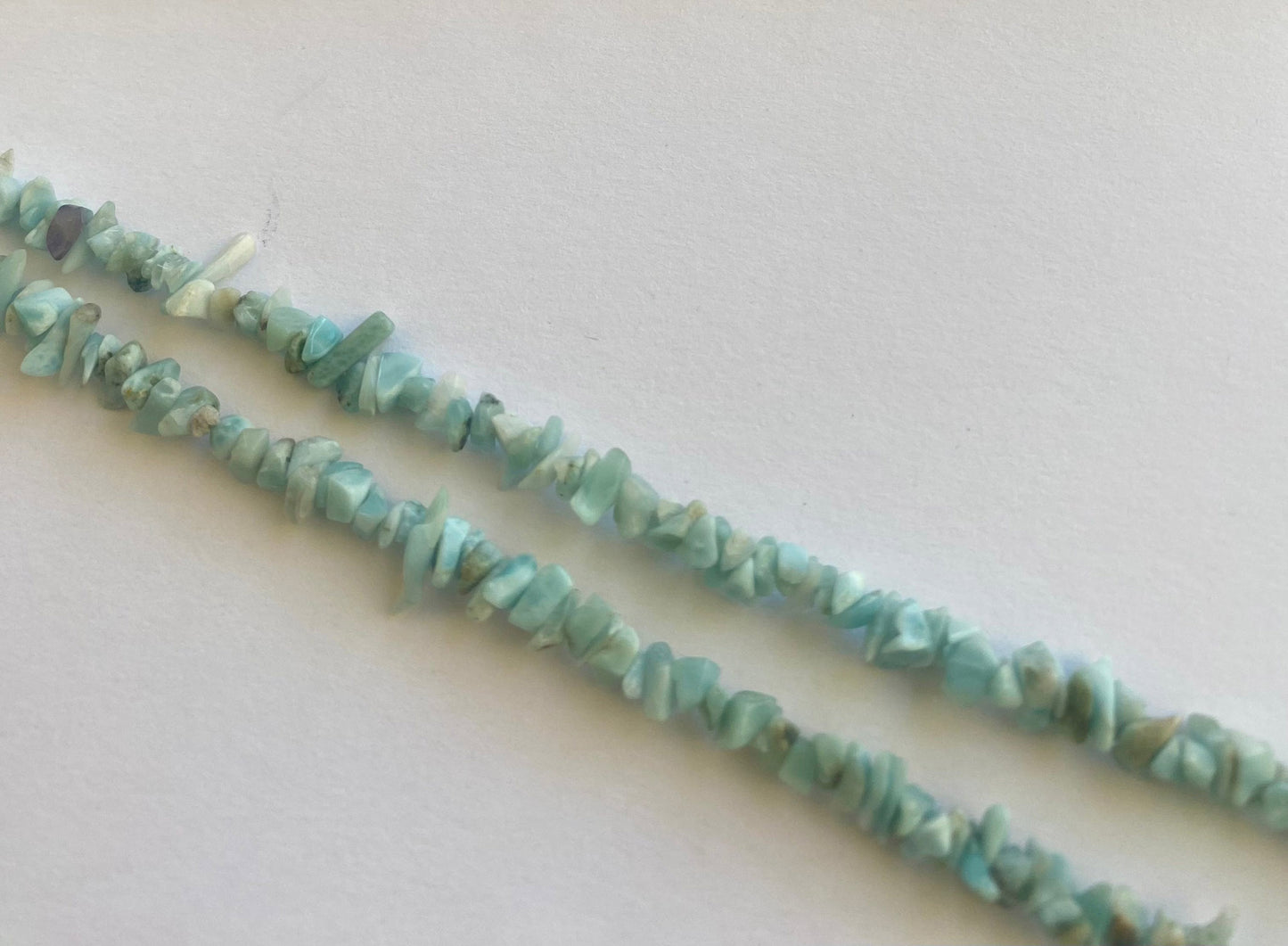 Larimar | Chips | 5-8mm Bead Size | 45cm Strand Length