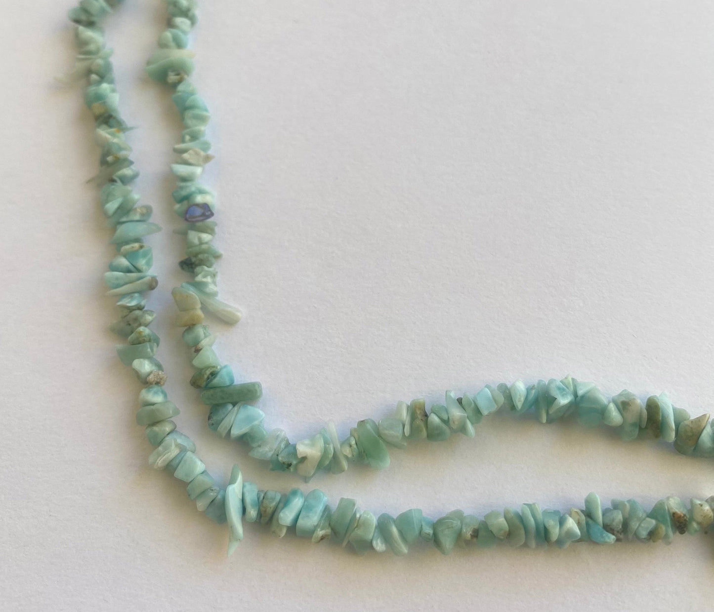 Larimar | Chips | 5-8mm Bead Size | 45cm Strand Length