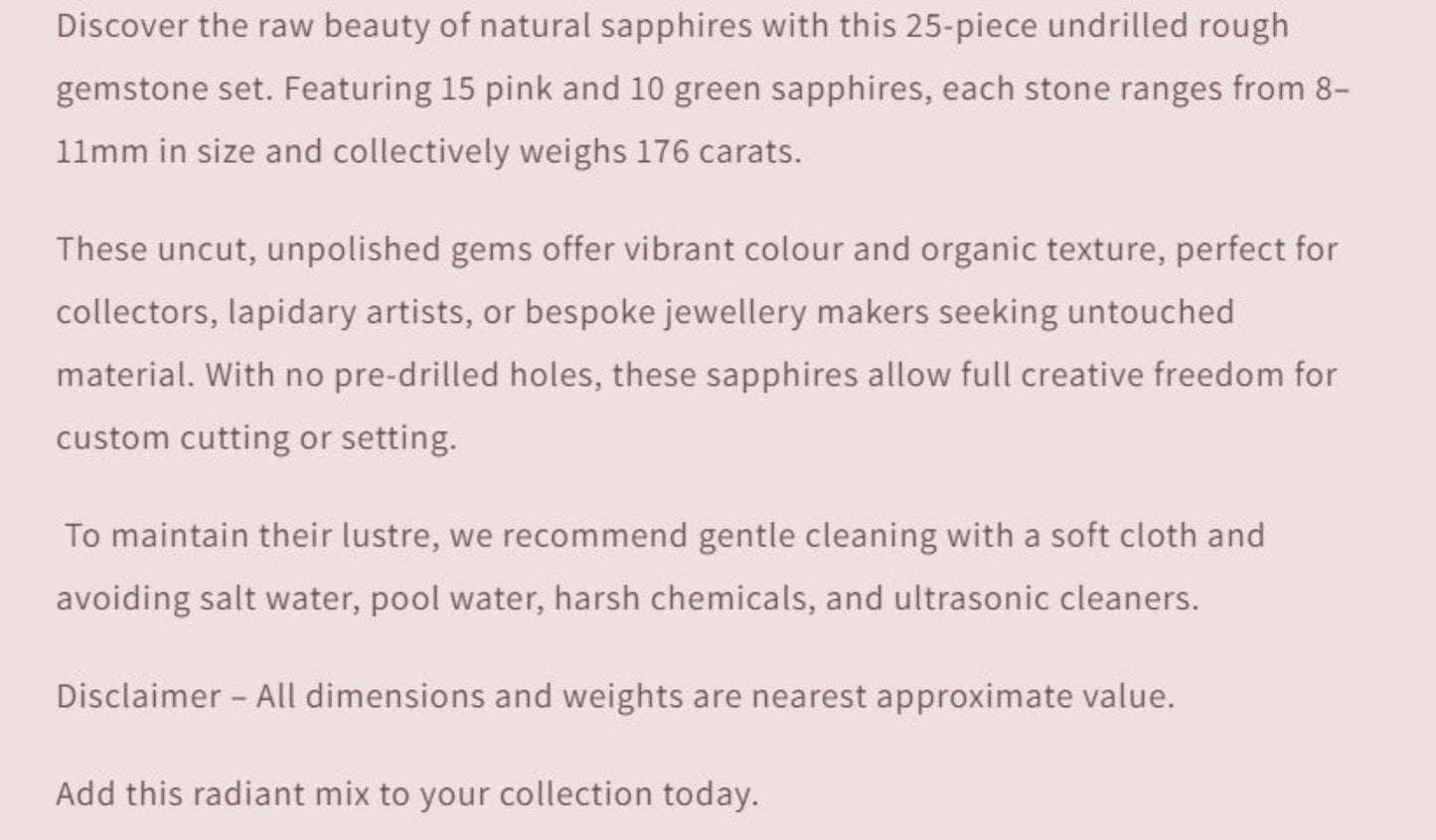 Text describing the product details of the gemstone beads , as seen on the Australian owned Melbourne Gemstone Beads shop.