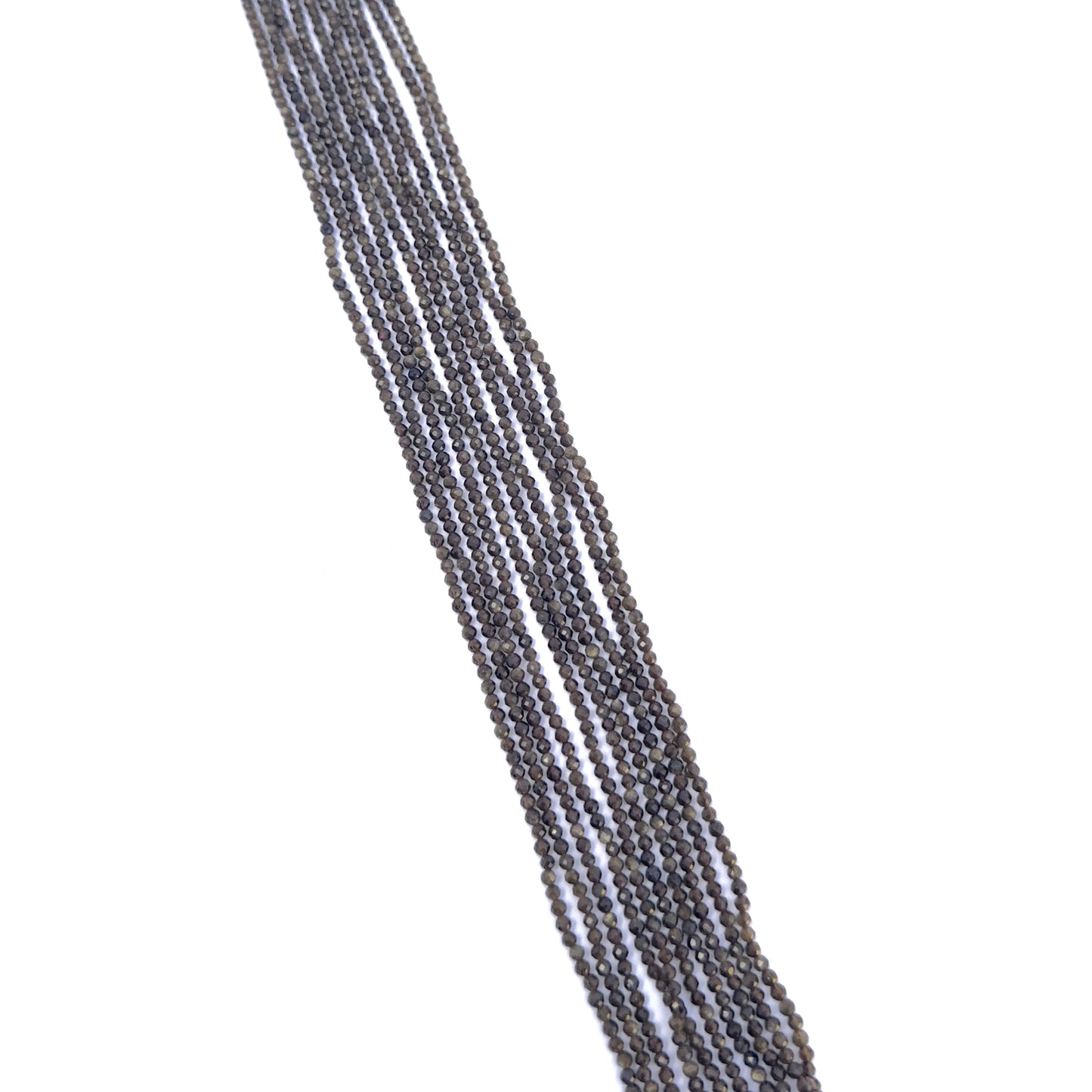 Natural gemstone beads in Cat’s Eye rondelle cut, ideal for DIY jewellery and artisan designs.