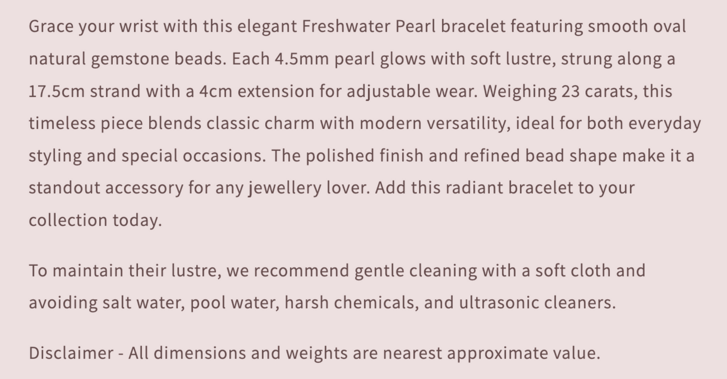 Text describing the product details of the gemstone beads , as seen on the Australian owned and trusted bead supplier, Melbourne Gemstone Beads.