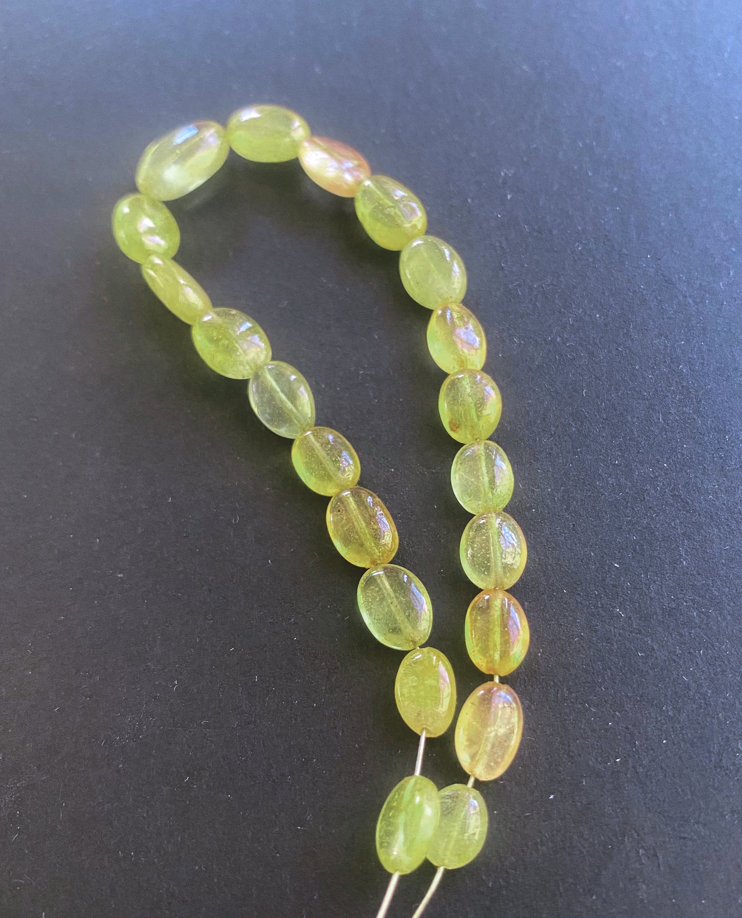 High-quality Yellow Sapphire ovals with smooth surface and rich yellow hue for elegant jewellery.