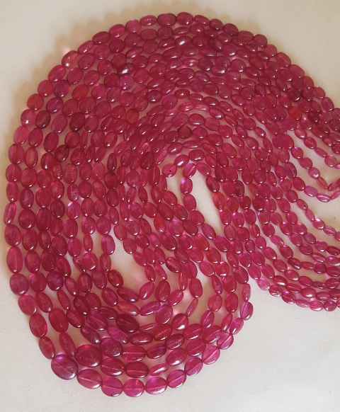 Ruby Gemstone Beads