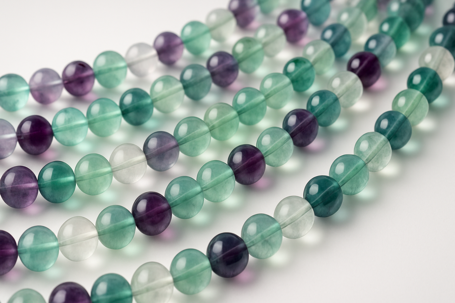 Fluorite Gemstone Beads