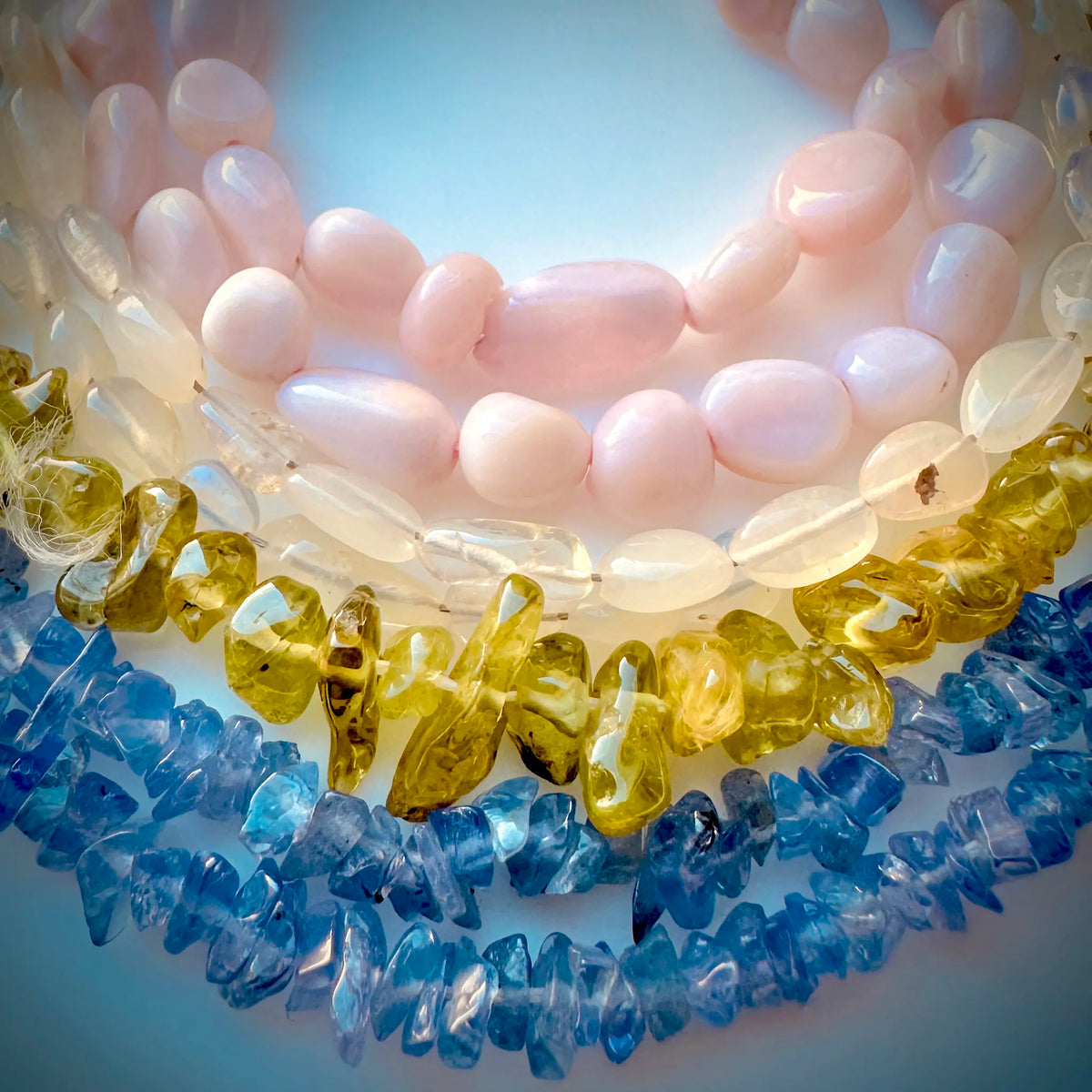 Gemstone Beads  - Rough, Chips & Tumbles