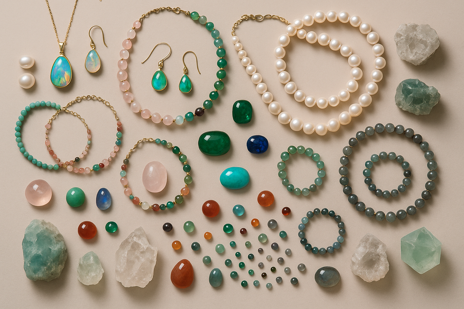 Complete Gemstone Collection - Beads, Rough Stones & Jewellery ...