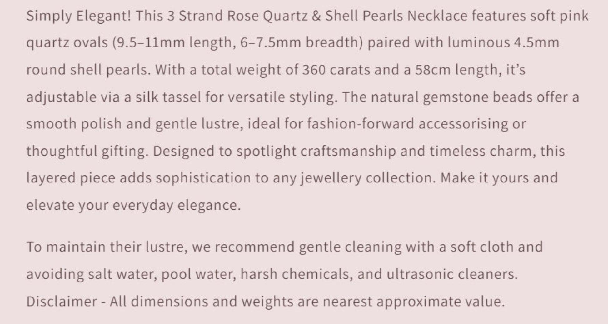 Text describing the product details of the gemstone beads , as seen on the Australian owned and trusted bead supplier, Melbourne Gemstone Beads.