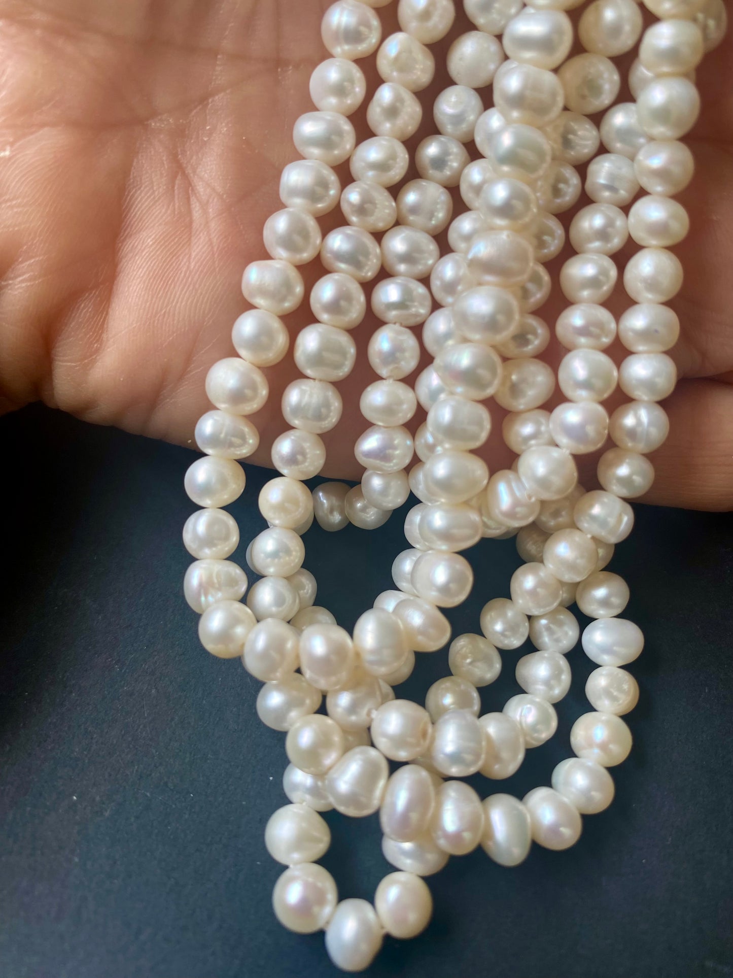 Freshwater Pearls | 6-6.5mm Bead Size | 36cm Strand Length