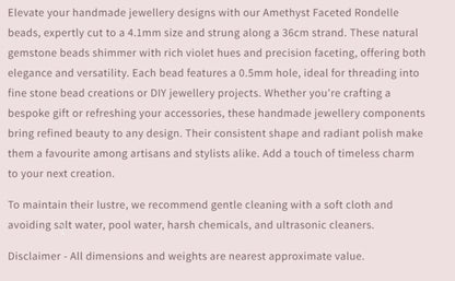 Text describing the product details of the gemstone beads , as seen on the Australian owned and trusted bead supplier, Melbourne Gemstone Beads.