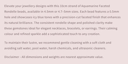 Text describing the product details of the gemstone beads , as seen on the Australian owned Melbourne Gemstone Beads shop.
