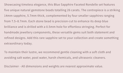 Text describing the product details of the gemstone beads , as seen on the Australian owned and trusted bead supplier, Melbourne Gemstone Beads.