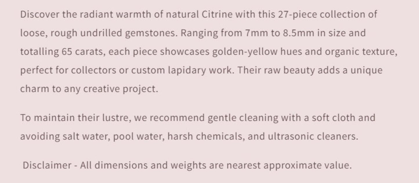 Text describing the product details of the gemstone beads , as seen on the Australian owned Melbourne Gemstone Beads shop.