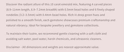 Text describing the product details of the gemstone beads , as seen on the Australian owned Melbourne Gemstone Beads shop.