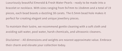 Text describing the product details of the gemstone beads , as seen on the Australian owned Melbourne Gemstone Beads shop.