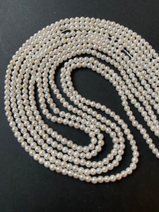 Shell Pearls | 2.5-2.7mm | 41cms Strand Length