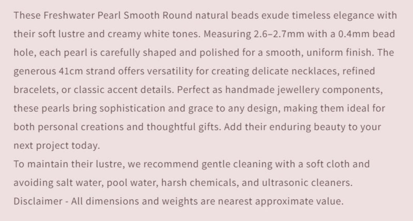 Text describing the product details of the gemstone beads , as seen on the Australian owned and trusted bead supplier, Melbourne Gemstone Beads.