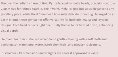Text describing the product details of the gemstone beads , as seen on the Australian owned Melbourne Gemstone Beads shop.