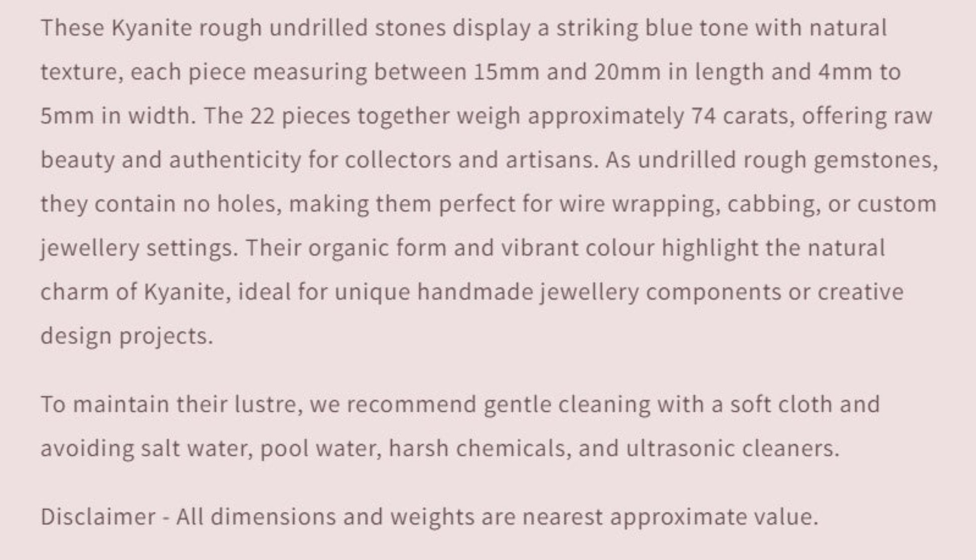 Text describing the product details of the gemstone beads , as seen on the Australian owned and trusted bead supplier, Melbourne Gemstone Beads.