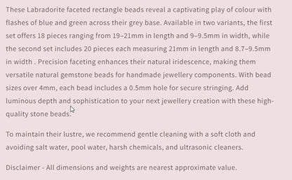 Text describing the product details of the gemstone beads , as seen on the Australian owned and trusted bead supplier, Melbourne Gemstone Beads.