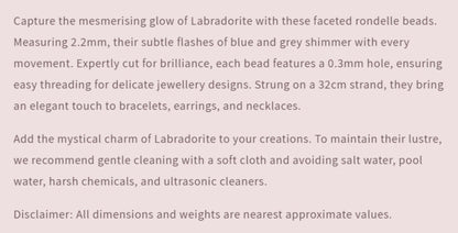 Text describing the product details of the gemstone beads , as seen on the Australian owned Melbourne Gemstone Beads shop.