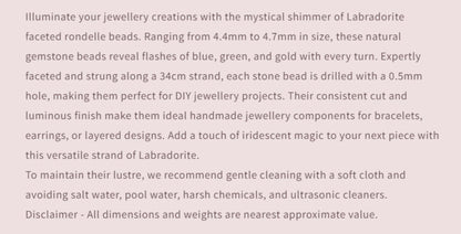 Text describing the product details of the gemstone beads , as seen on the Australian owned and trusted bead supplier, Melbourne Gemstone Beads.