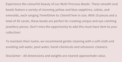 Text describing the product details of the gemstone beads , as seen on the Australian owned Melbourne Gemstone Beads shop.