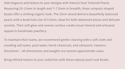 Text describing the product details of the gemstone beads , as seen on the Australian owned Melbourne Gemstone Beads shop.