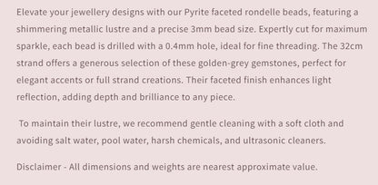 Text describing the product details of the gemstone beads , as seen on the Australian owned Melbourne Gemstone Beads shop.