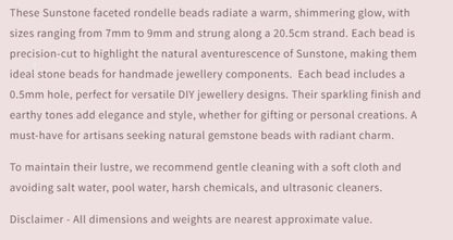 Text describing the product details of the gemstone beads , as seen on the Australian owned and trusted bead supplier, Melbourne Gemstone Beads.