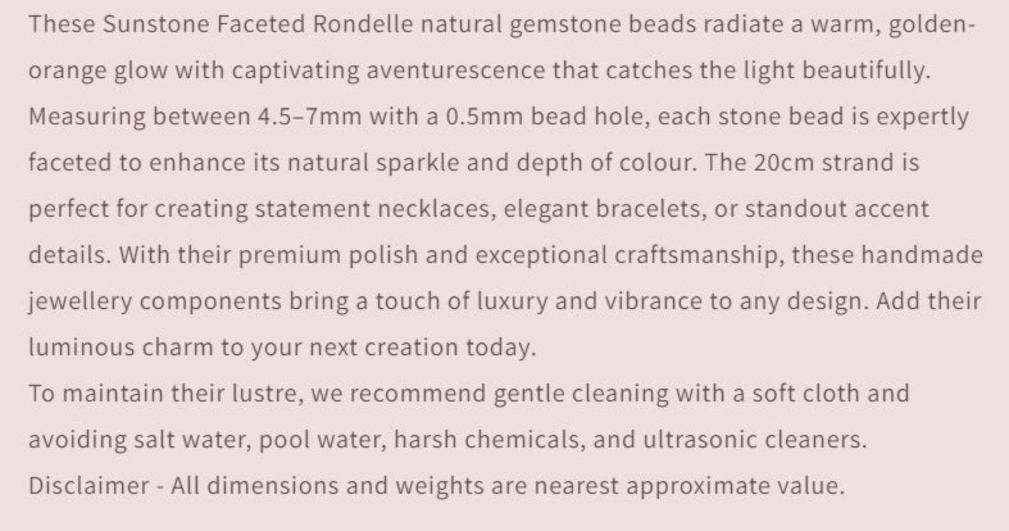 Text describing the product details of the gemstone beads , as seen on the Australian owned and trusted bead supplier, Melbourne Gemstone Beads.