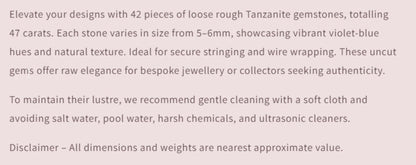 Text describing the product details of the gemstone beads , as seen on the Australian owned Melbourne Gemstone Beads shop.