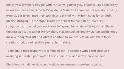 Text describing the product details of the gemstones, as seen on the Australian owned and trusted bead supplier, Melbourne Gemstone Beads.