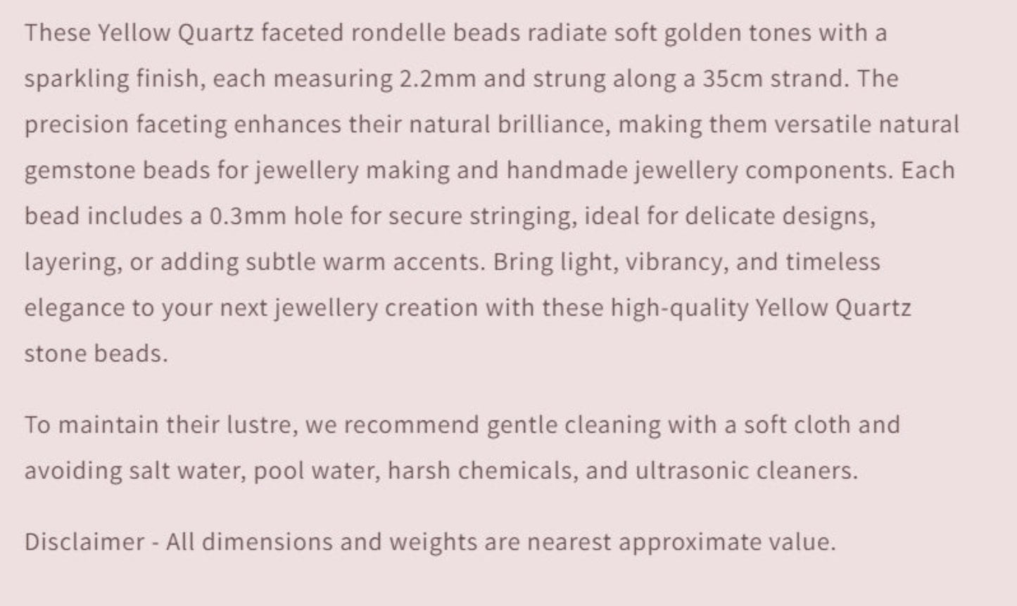 Text describing the product details of the gemstone beads , as seen on the Australian owned and trusted bead supplier, Melbourne Gemstone Beads.