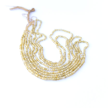 Handmade jewellery components using premium Cubic Zirconia faceted rondelles with brilliant shine and clarity.