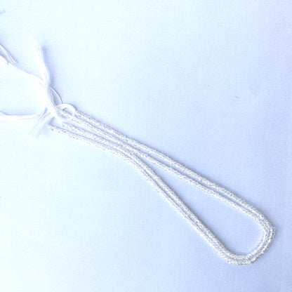 Cubic Zirconia faceted rondelle beads with diamond-like shine and 3.0mm size.