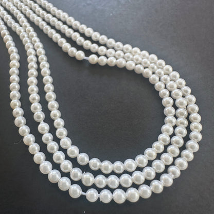 Handmade jewellery components featuring 2.6-2.7mm Freshwater Pearl beads.