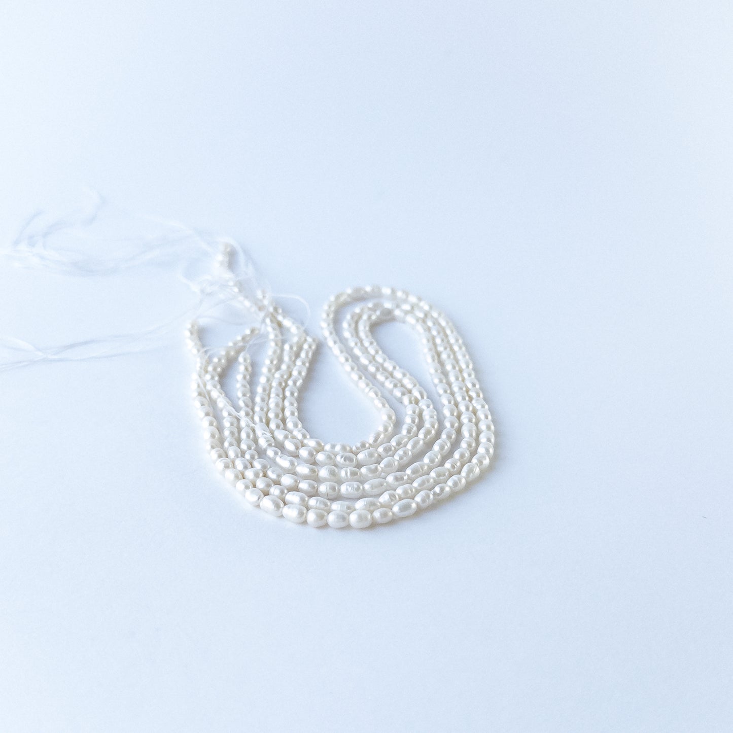 Handmade jewellery components featuring Freshwater Pearl fancy ovals with polished finish and classic pearl glow.