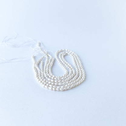 Handmade jewellery components featuring Freshwater Pearl fancy ovals with polished finish and classic pearl glow.