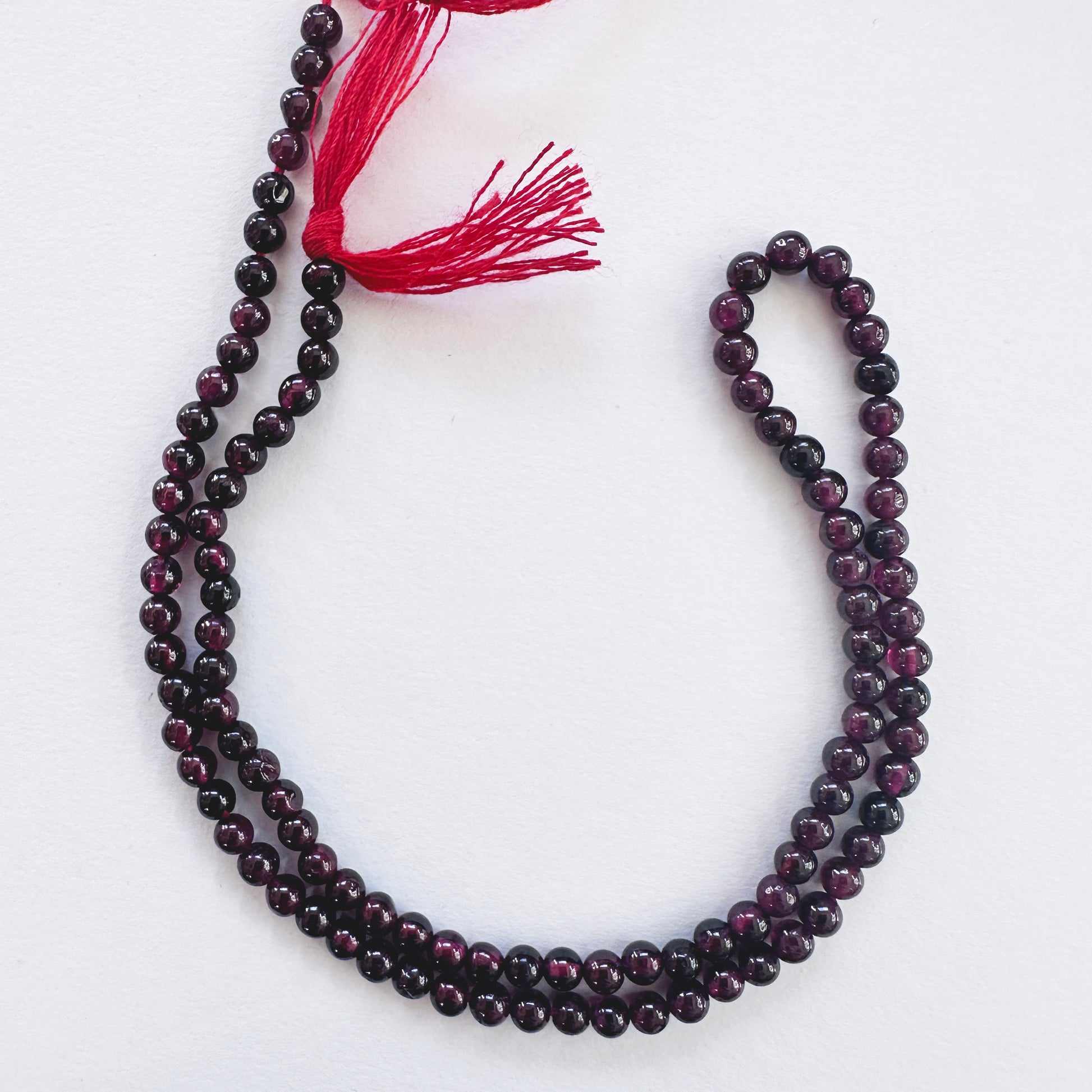High-quality Garnet natural gemstone beads with vibrant shine and clarity.