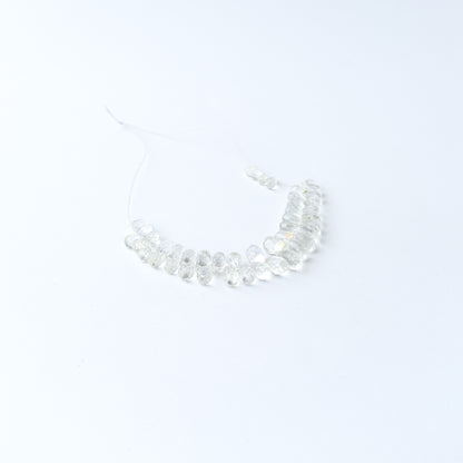 Green Amethyst gemstone beads for DIY jewellery offering a fresh sophisticated colour and versatile styling appeal.