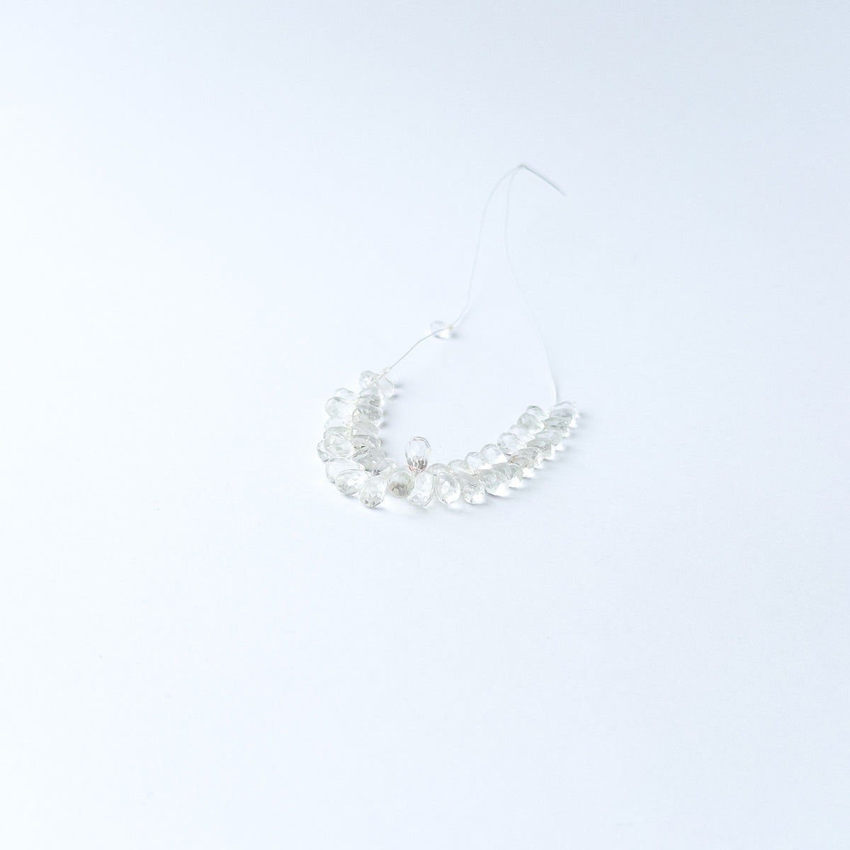 High quality Green Amethyst stone beads perfect for creating earrings pendants necklaces and custom jewellery.