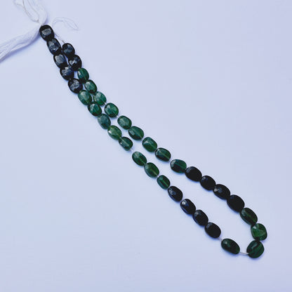 Handmade jewellery components featuring Green Tourmaline beads with consistent size and lustrous finish.
