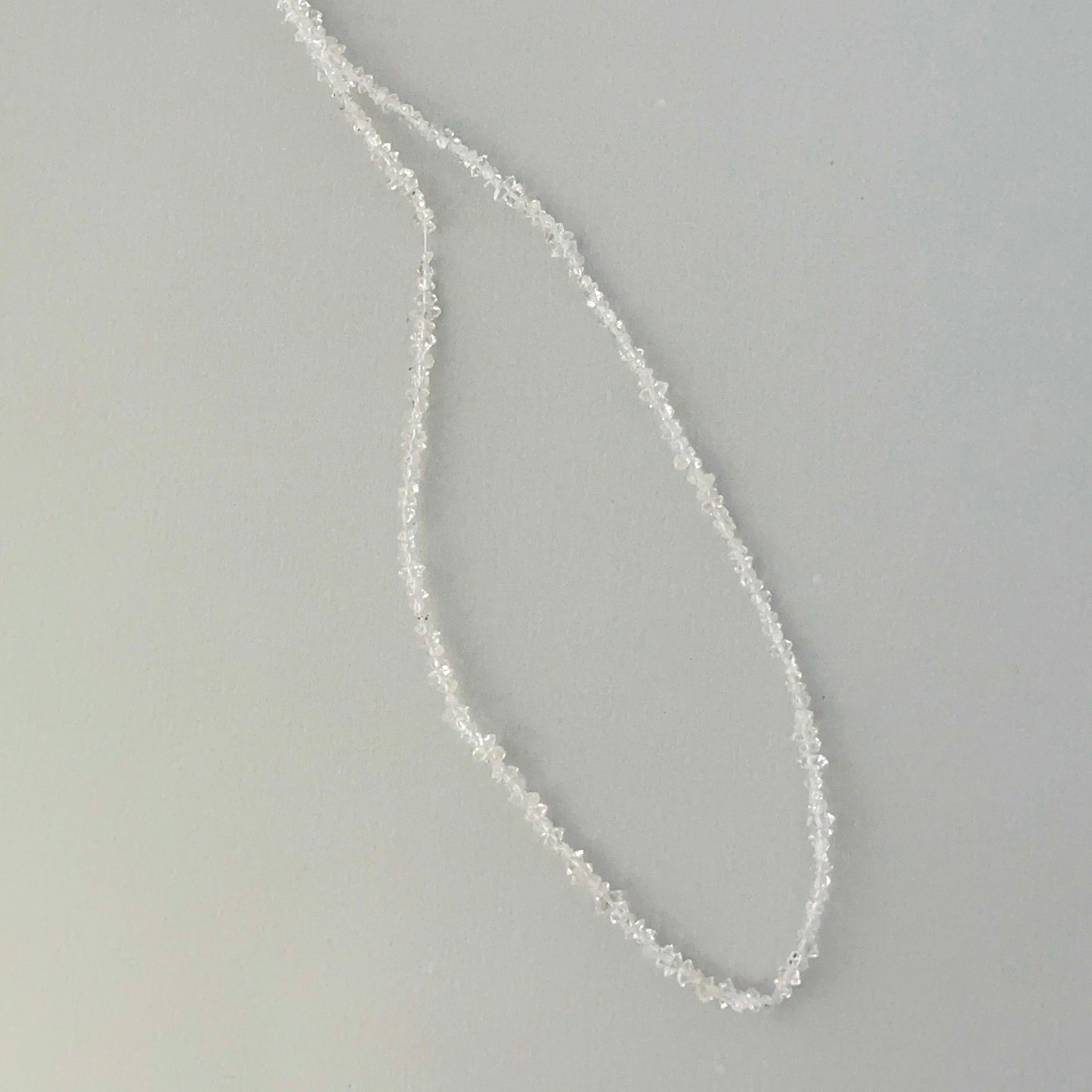  Herkimer diamond Quartz chip beads range from 2–2.5mm