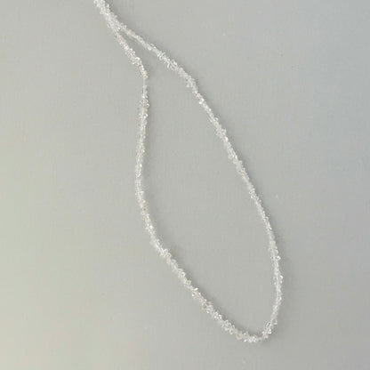  Herkimer diamond Quartz chip beads range from 2–2.5mm