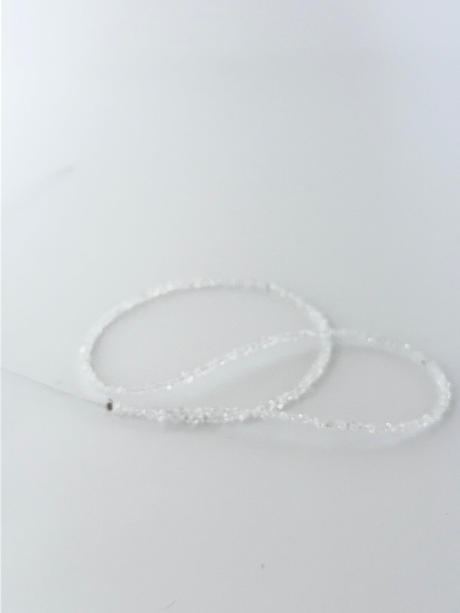 Herkimer Diamond chips with natural sparkle and irregular form for creative jewellery designs