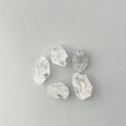 Loose rough Herkimer Diamond crystals for handmade jewellery components and bespoke creative gifts