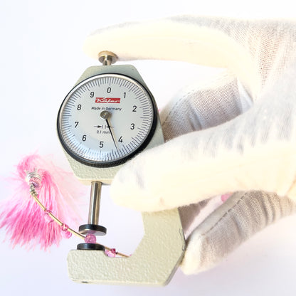 Pink Topaz | Faceted Briolette | 4-4.5mm Bead Size | 18 Pieces