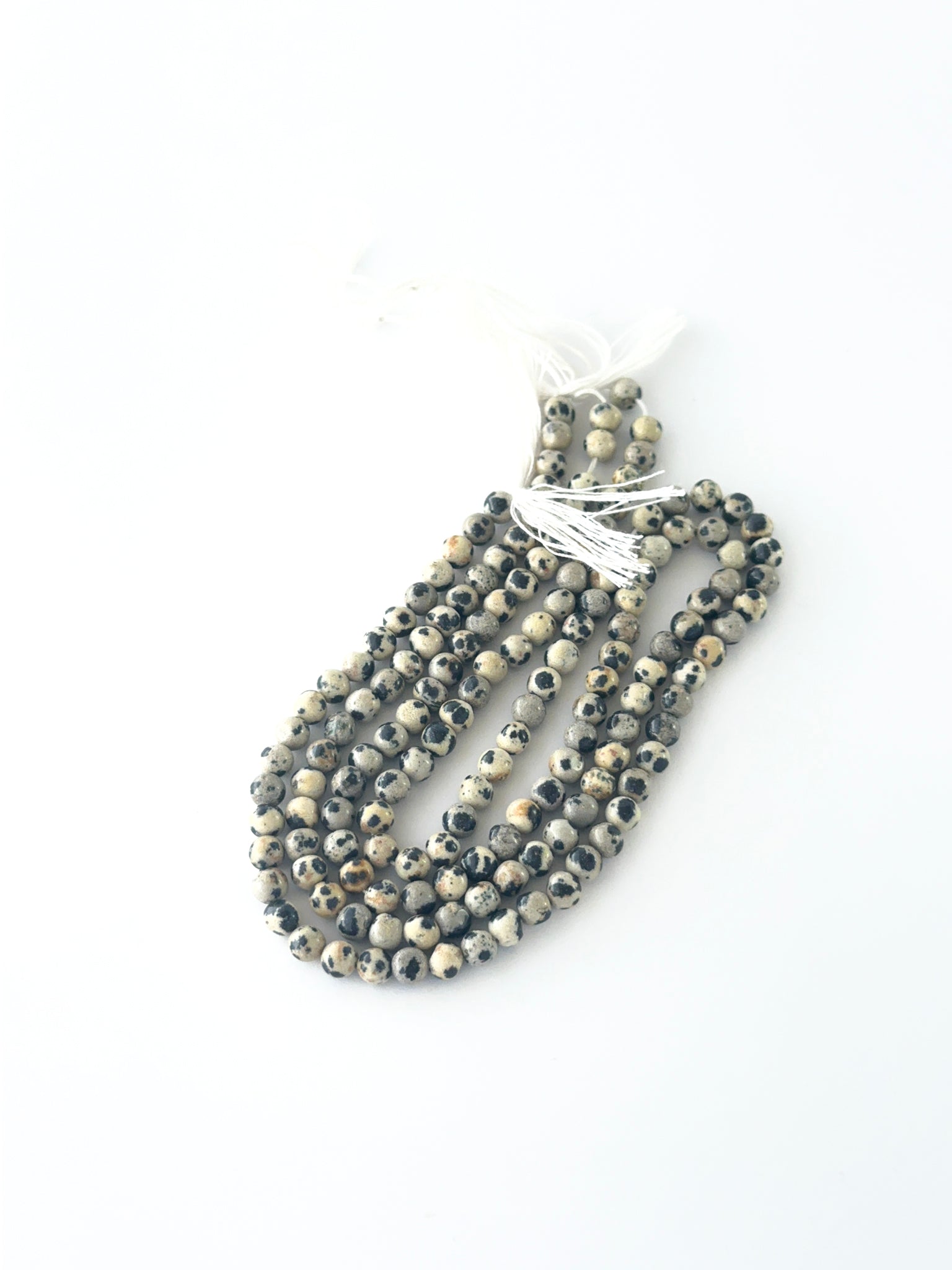 Close view of Jasper smooth round beads showing clarity, proportions and premium gemstone quality